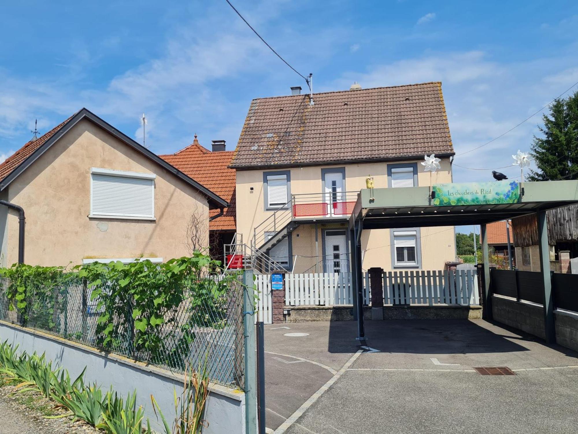 Les Chouchous Du Ried 2 Apartment Saasenheim Ruang foto